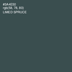 #3A4E50 - Limed Spruce Color Image